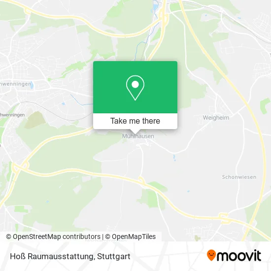 Карта Hoß Raumausstattung