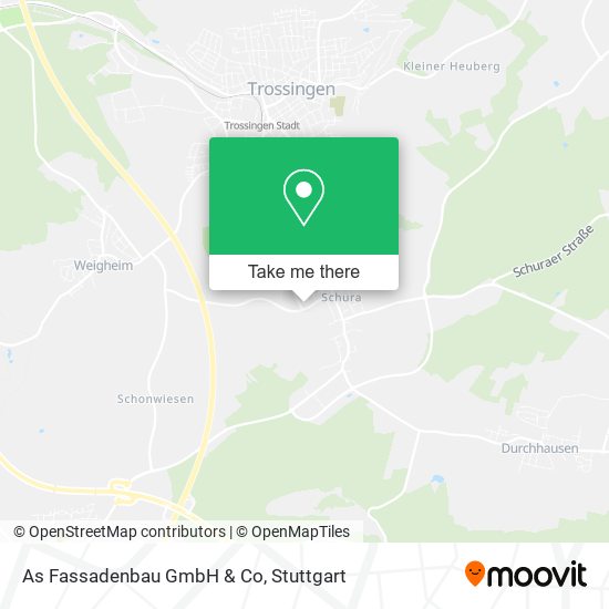 As Fassadenbau GmbH & Co map