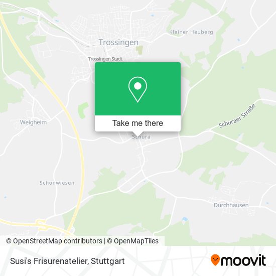Susi's Frisurenatelier map