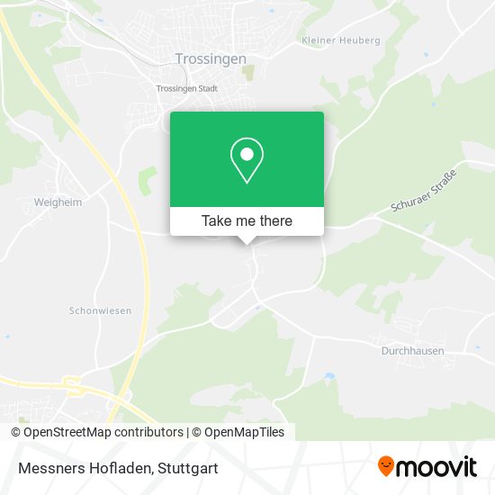 Карта Messners Hofladen
