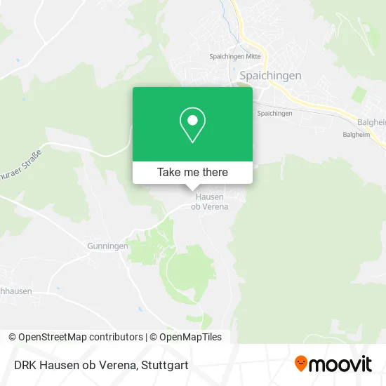 Карта DRK Hausen ob Verena
