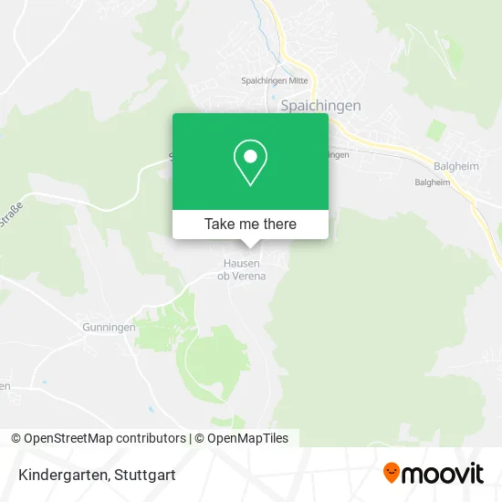 Карта Kindergarten