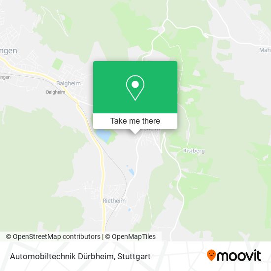 Automobiltechnik Dürbheim map