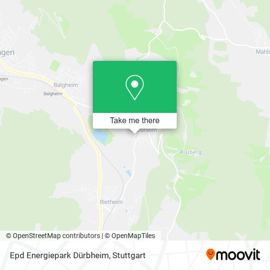 Epd Energiepark Dürbheim map