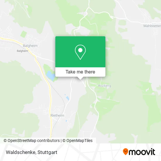 Карта Waldschenke