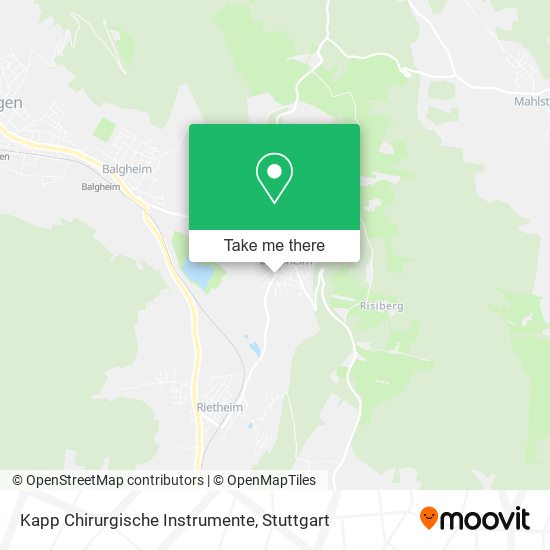 Kapp Chirurgische Instrumente map