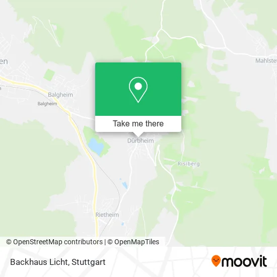 Карта Backhaus Licht