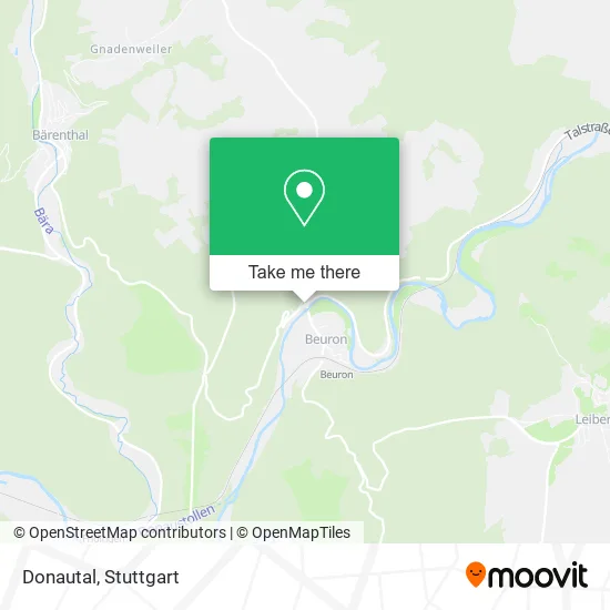 Карта Donautal