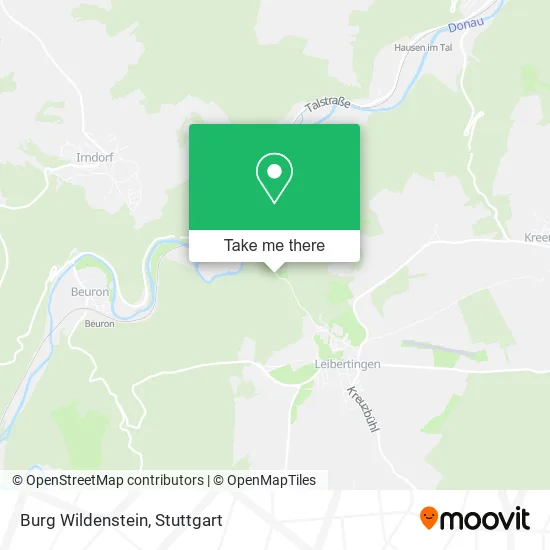 Карта Burg Wildenstein
