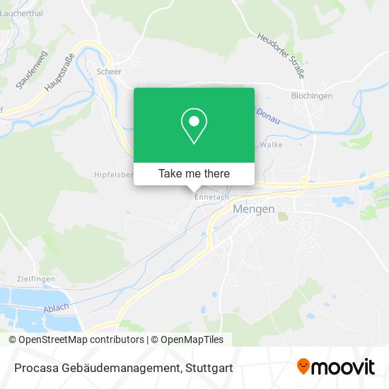 Procasa Gebäudemanagement map