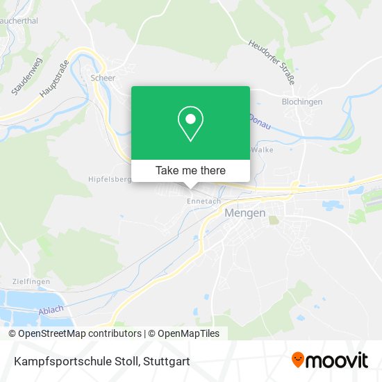 Kampfsportschule Stoll map