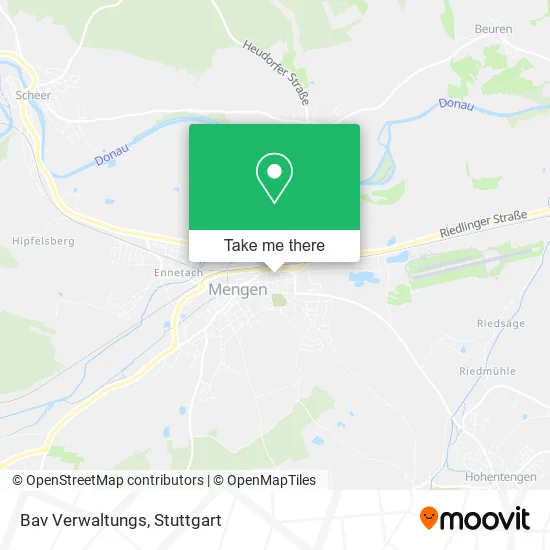 Bav Verwaltungs map