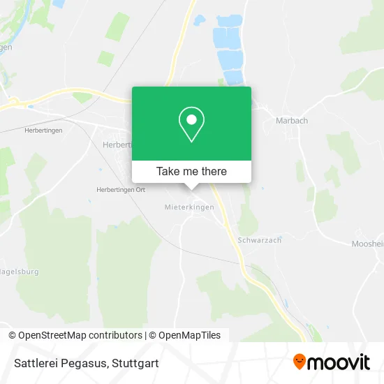 Карта Sattlerei Pegasus