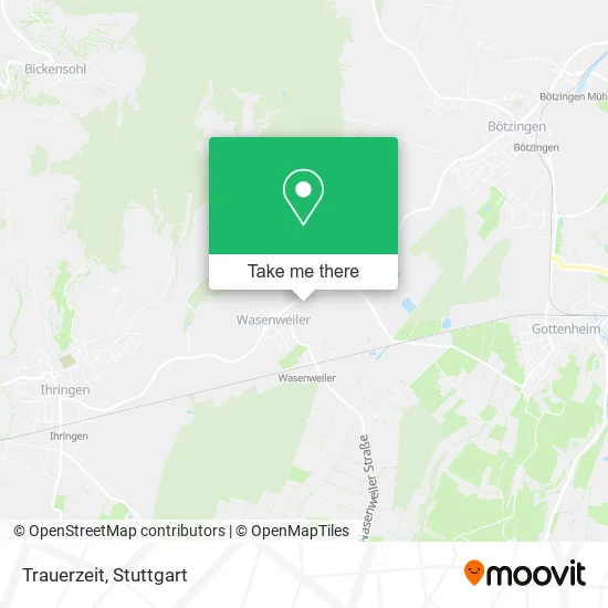 Карта Trauerzeit