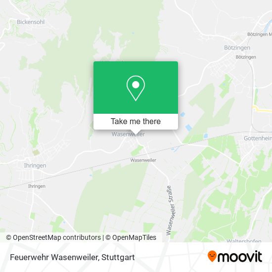 Feuerwehr Wasenweiler map