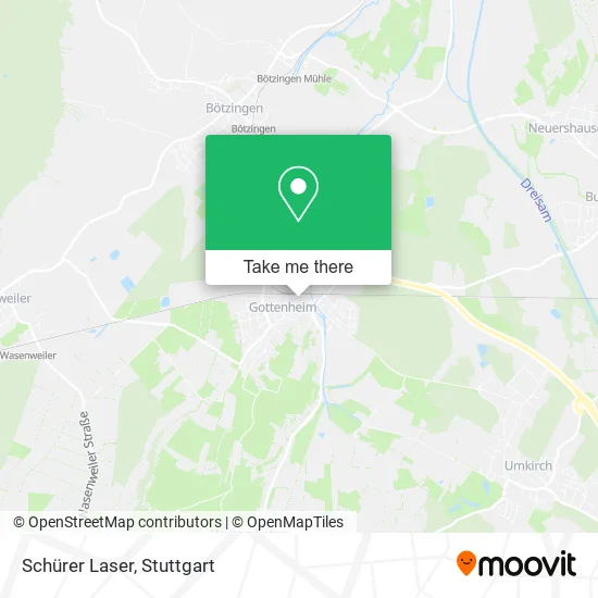 Карта Schürer Laser