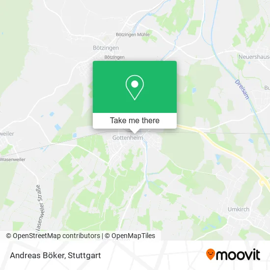 Карта Andreas Böker