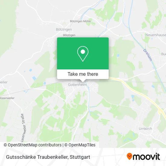 Карта Gutsschänke Traubenkeller