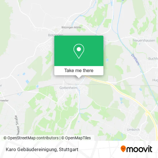 Карта Karo Gebäudereinigung