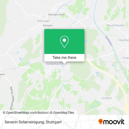 Severin Solarreinigung map