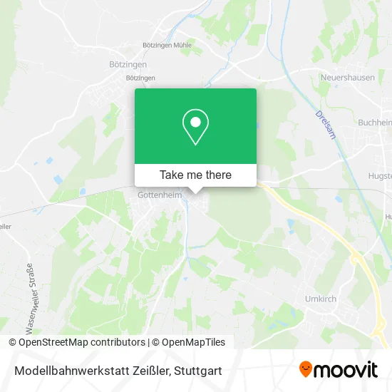 Карта Modellbahnwerkstatt Zeißler