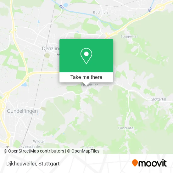 Карта Djkheuweiler