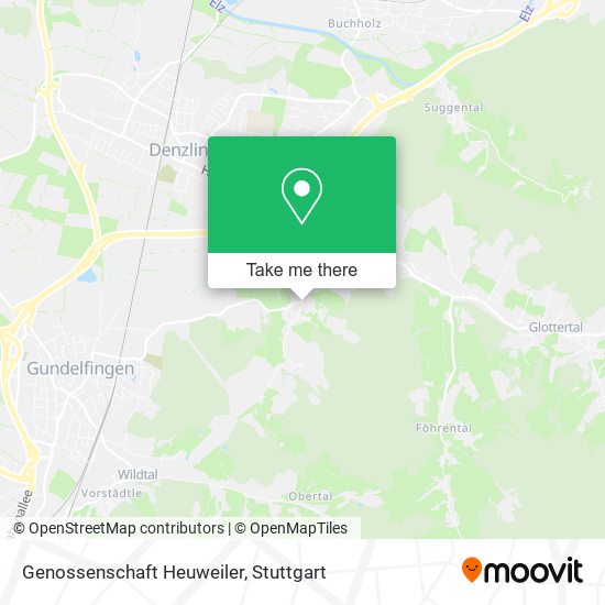 Карта Genossenschaft Heuweiler