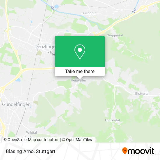 Карта Bläsing Arno