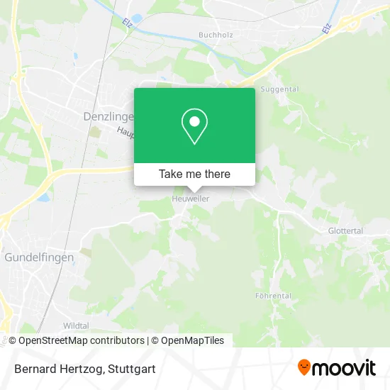 Карта Bernard Hertzog