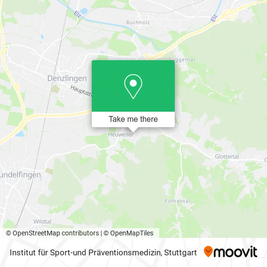 Карта Institut für Sport-und Präventionsmedizin