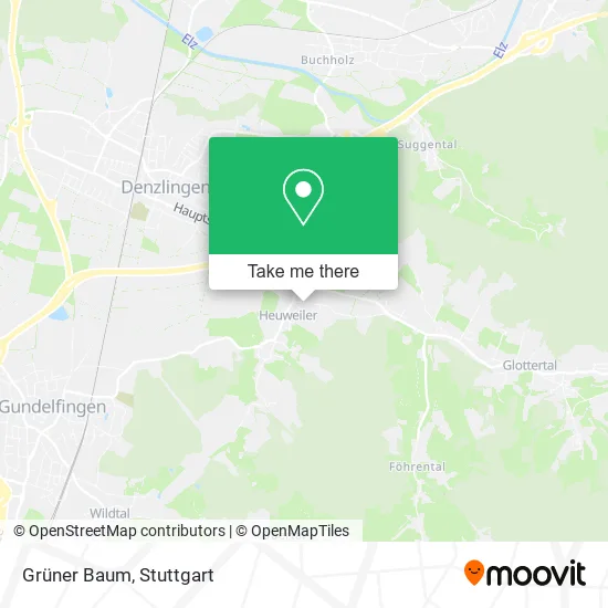 Карта Grüner Baum