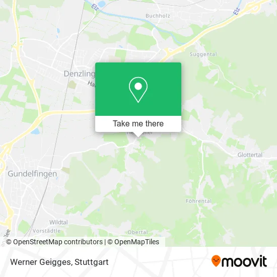 Werner Geigges map