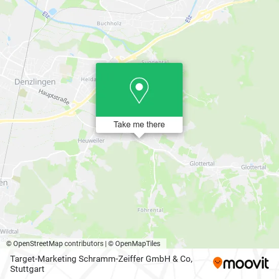 Карта Target-Marketing Schramm-Zeiffer GmbH & Co