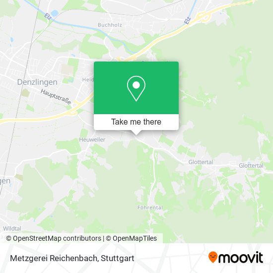Metzgerei Reichenbach map