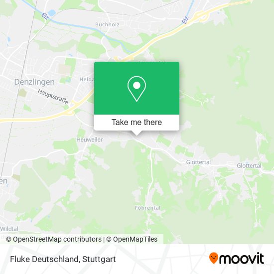 Карта Fluke Deutschland