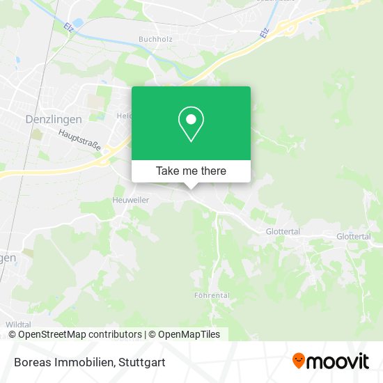 Boreas Immobilien map