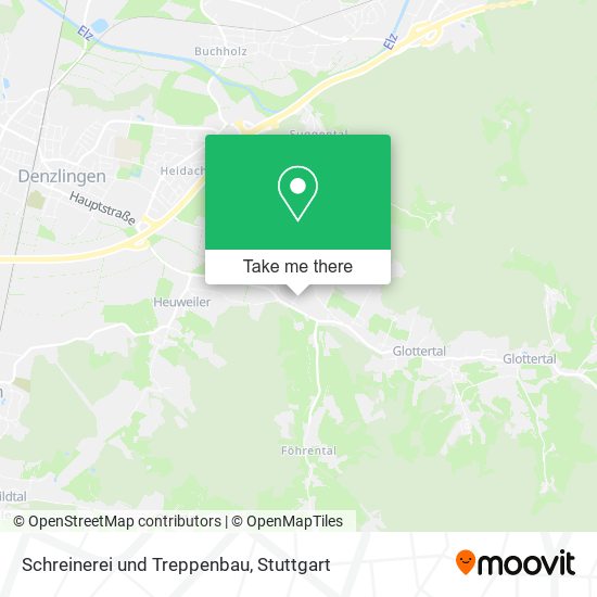 Schreinerei und Treppenbau map