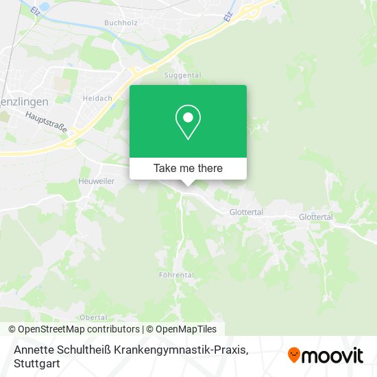 Annette Schultheiß Krankengymnastik-Praxis map