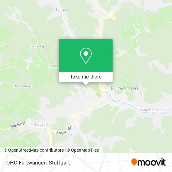 OHG Furtwangen map