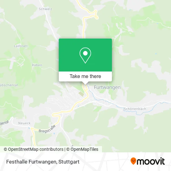 Карта Festhalle Furtwangen