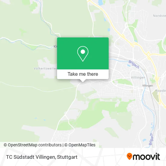 Карта TC Südstadt Villingen