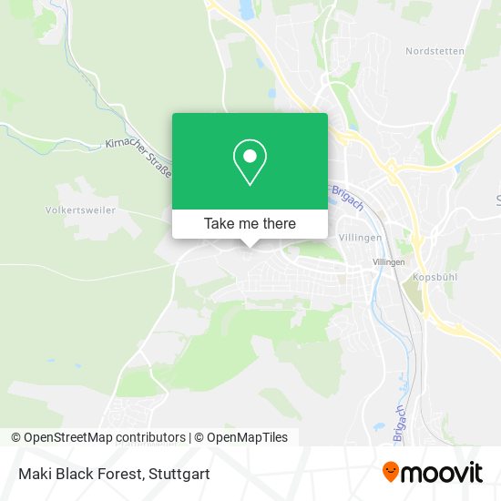 Карта Maki Black Forest