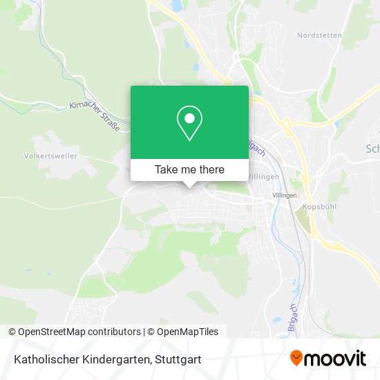 Katholischer Kindergarten map