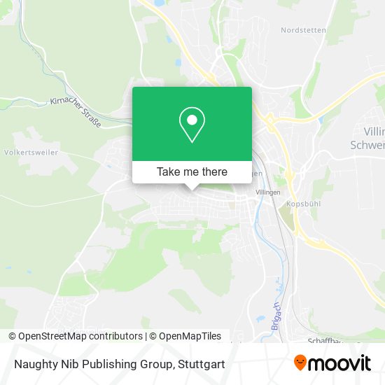 Naughty Nib Publishing Group map