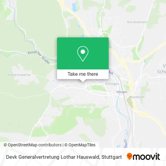 Карта Devk Generalvertretung Lothar Hauswald
