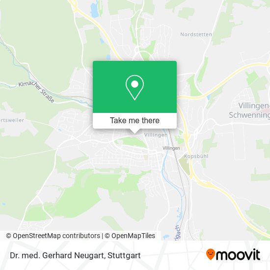 Dr. med. Gerhard Neugart map