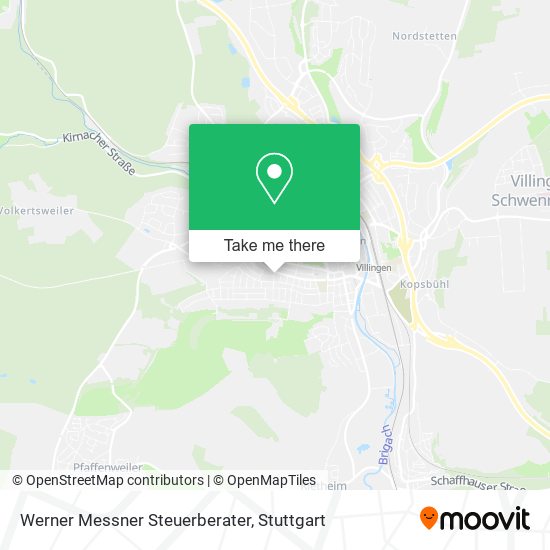 Карта Werner Messner Steuerberater