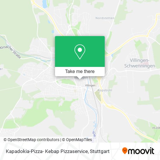 Карта Kapadokia-Pizza- Kebap Pizzaservice