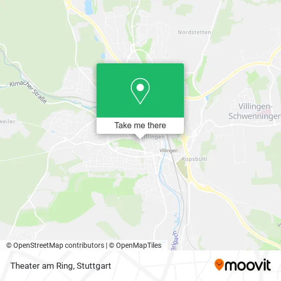 Карта Theater am Ring