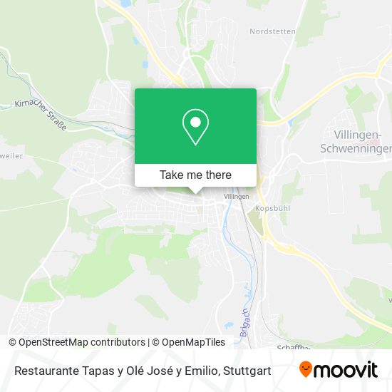 Restaurante Tapas y Olé José y Emilio map